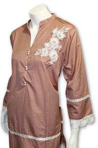 D05 Pakistani Indian Women 3 Piece Semi Formal Dress