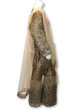 D14 Pakistani Indian Women Gota Work Formal Gharara Pant Dress