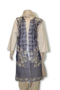 B07 Pakistani Indian Girls 3pc Fancy Gown Style