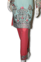 E04 Pakistani Indian 3 Pc Party Wear Chiffon Dress