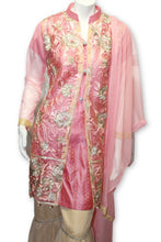 E14 Pakistani Indian 3 Pc Party Wear Net Dress