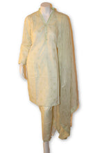 05 Pakistani Indian Fine Design Chicken Embroidered 3 Pcs Suit