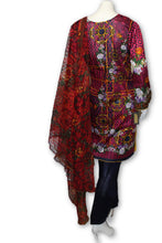 A08 Pakistani Indian Fine Design 3 Pcs Embroidered  Lawn Suit