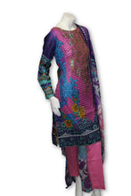 A09 Pakistani Indian Fine Design 3 Pcs Embroidered  Lawn Suit