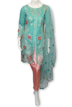 E21 Pakistani Indian 3 Pc Party Wear Net Dress