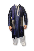 F28  Pakistani Indian Men Fine Design 3 Pcs Fancy Shalwar Kameez With Stole